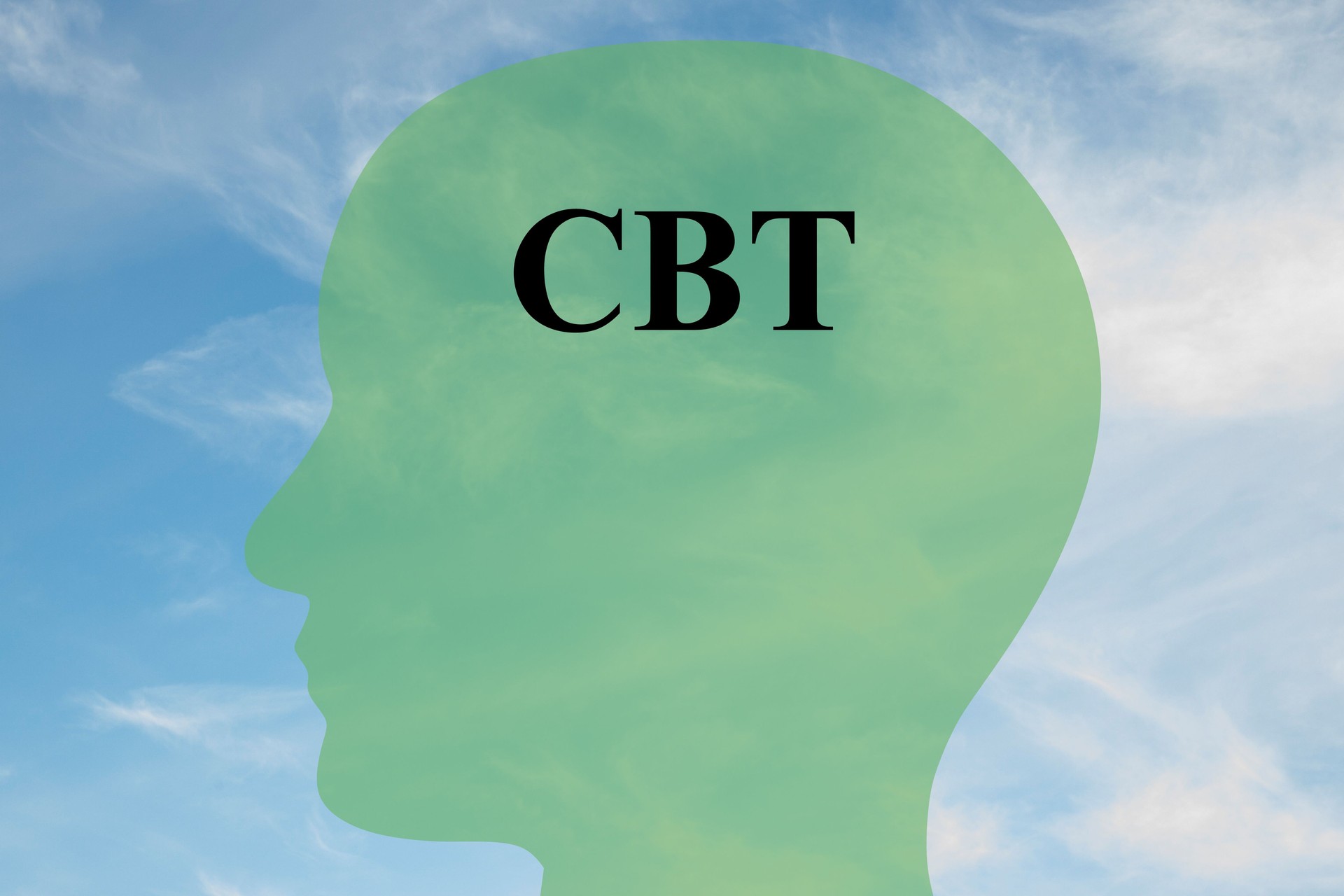 CBT mentality concept